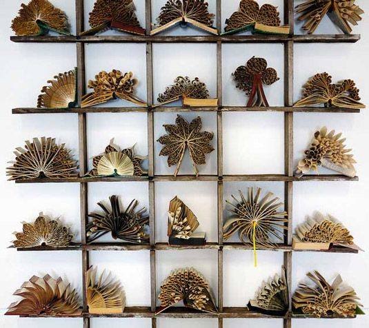 Pam Langdon's Altered Book Sculpture