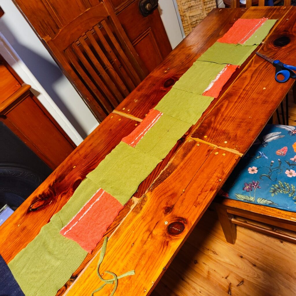 Sewing with jumpers
